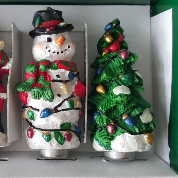 Boston Warehouse Christmas Stainless Knives: Santa, Snowman Tree Santa Soldier - Picture 4 of 5